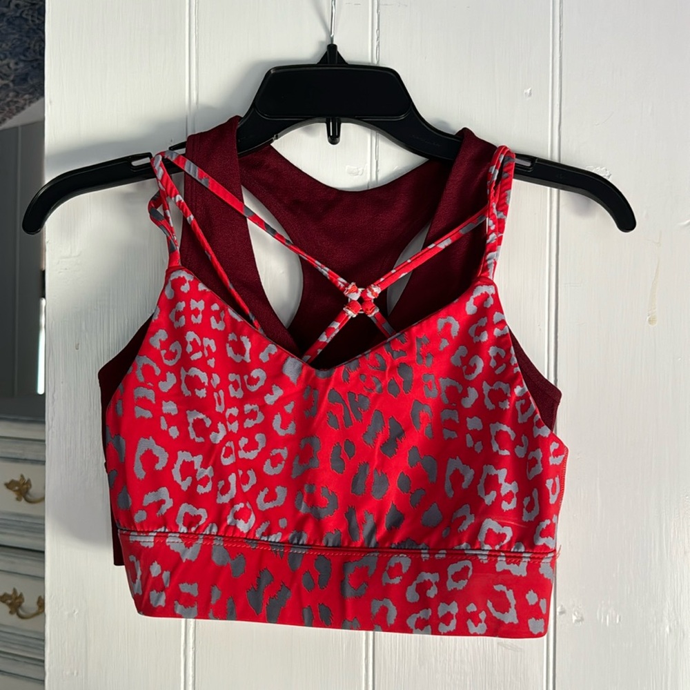 Pair of Sports Bras! Hardly worn! Two for $30 (orig two for $80)